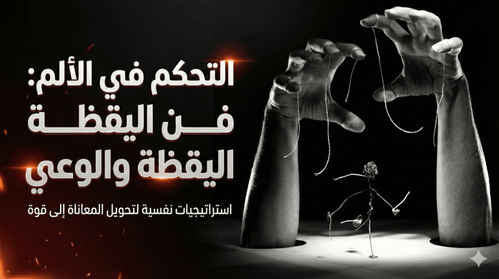 لماذا يعتبر الألم “أعظم فرصة” قد تضيعها؟ سر تحويل الانكسار إلى يقظة